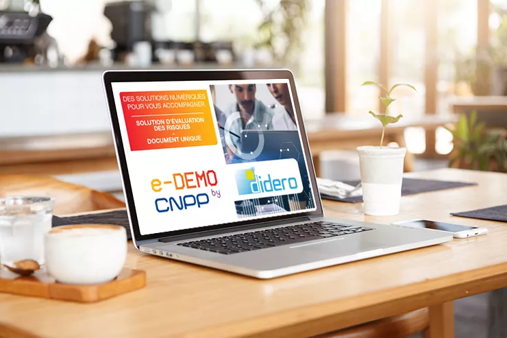 e-demo solution DIDERO d'évaluation des risques