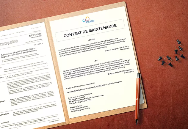 Maintenance d'un système de sécurité incendie (SSI)