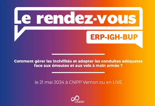 Le rendez-vous ERP IGH BUP 2024