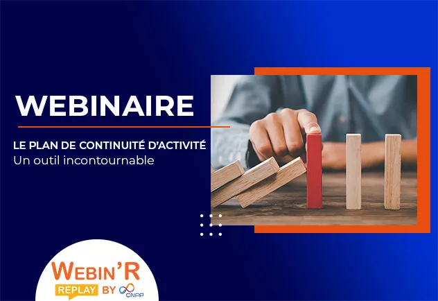 Vignette webinaire plan de continuité d'activité