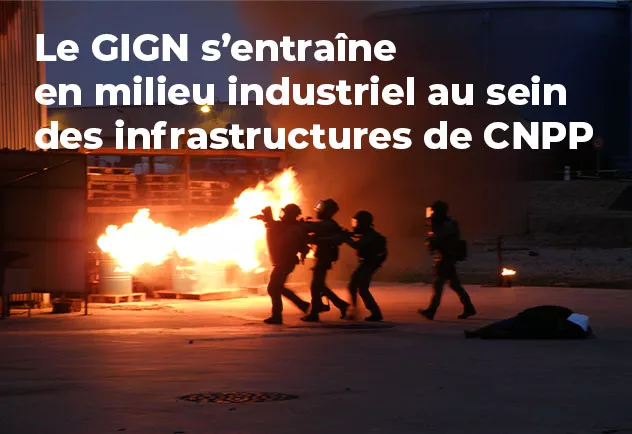 entrainement du GIGN chez CNPP