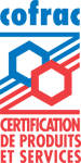 Logo COFRAC Certification Produits & Services